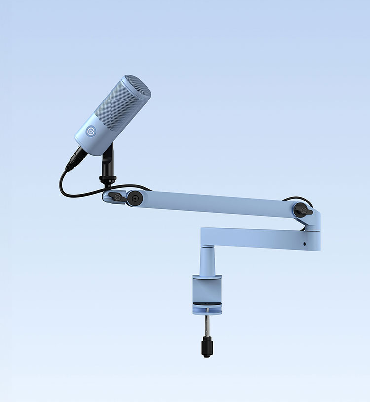 Wave DX - Glacier Ice | Dynamic Vocal Microphone | Elgato